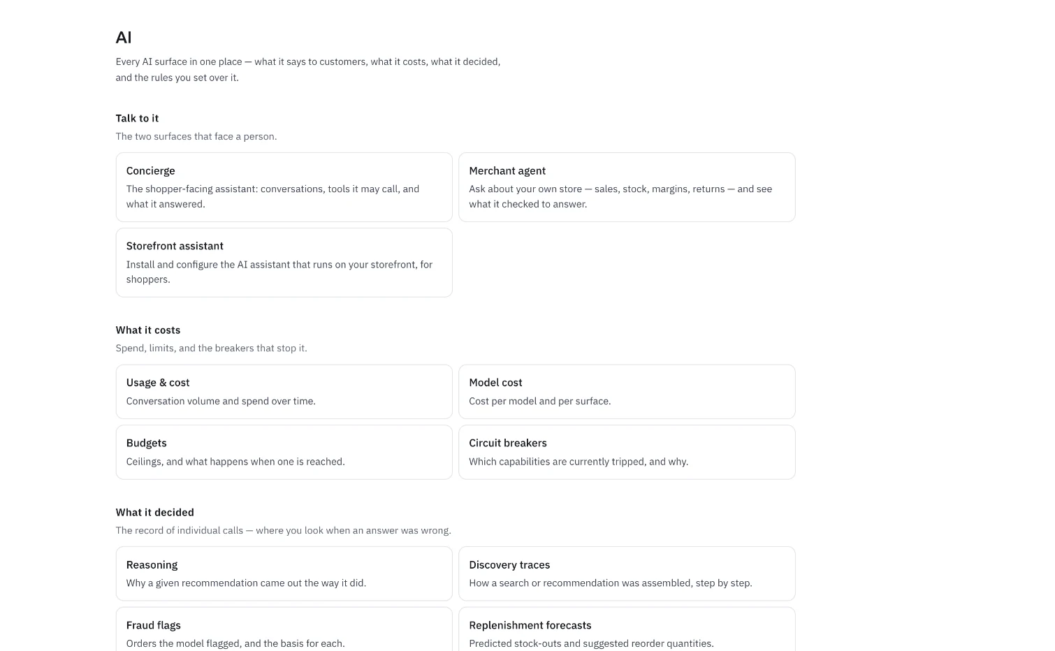Supplied Agora ai workspace. This capture provides interface context; the operating scenarios on this page use separately labelled sample data.