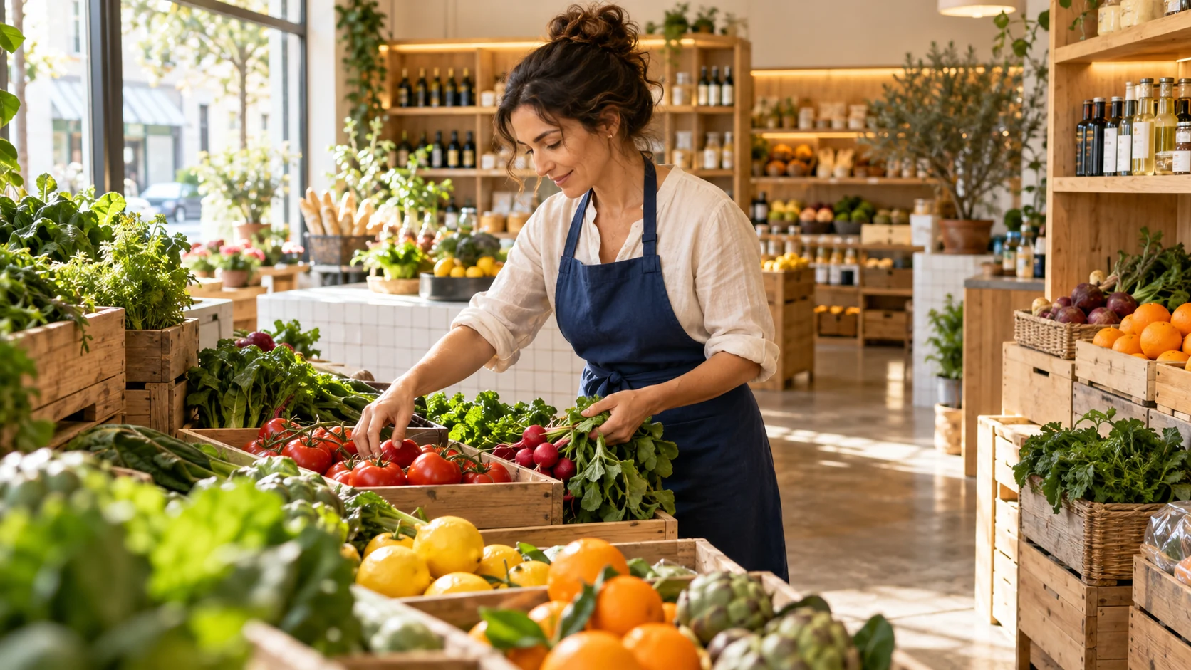 Illustrative grocery retail operation