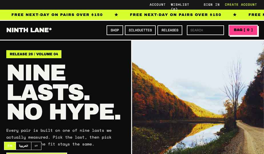 Sneakers storefront theme