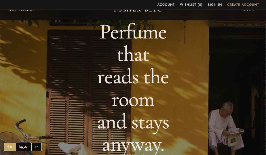 Perfume storefront theme