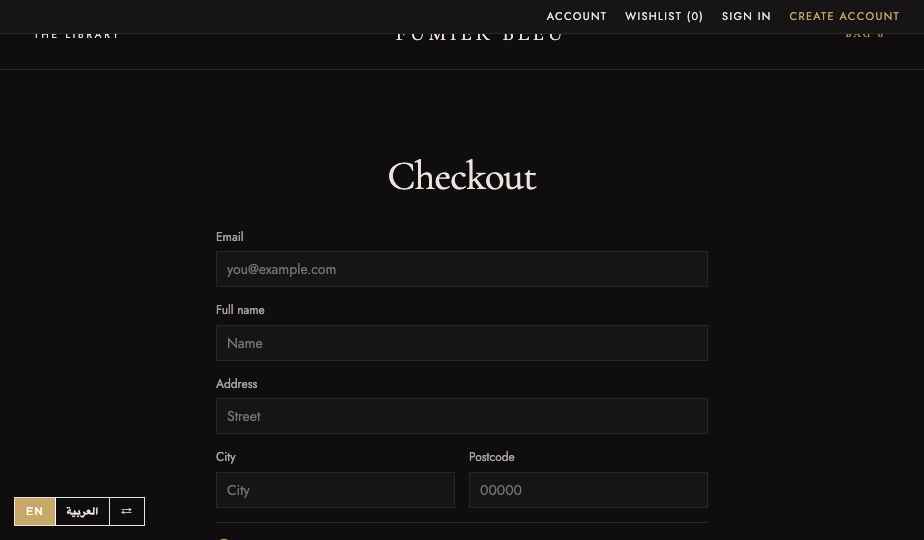 Perfume storefront theme