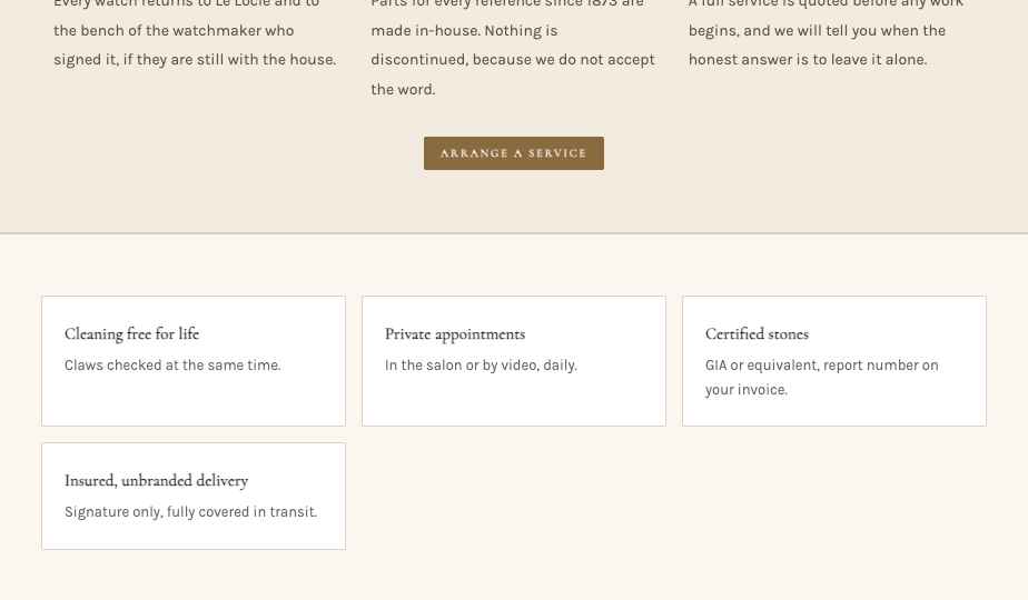 Fine Watches storefront theme
